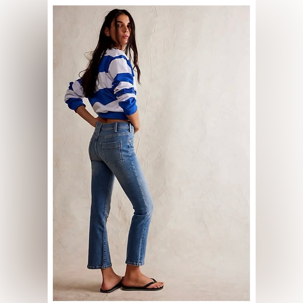 Free People We The Free Low Maintenance Mid Rise Crop Boot - Picture 4 of 11